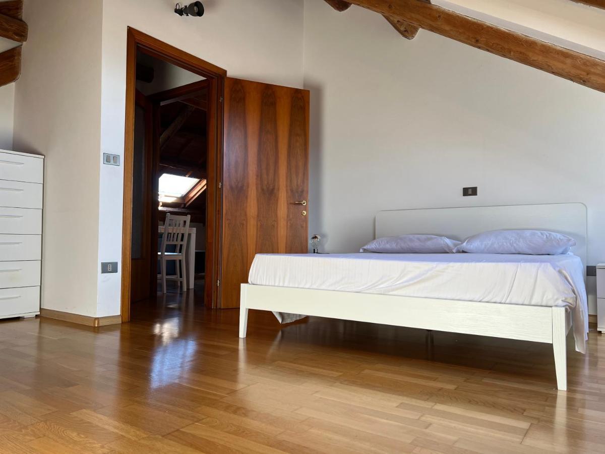 Visentin - Meraviglioso Attico In Legno Visome Bagian luar foto