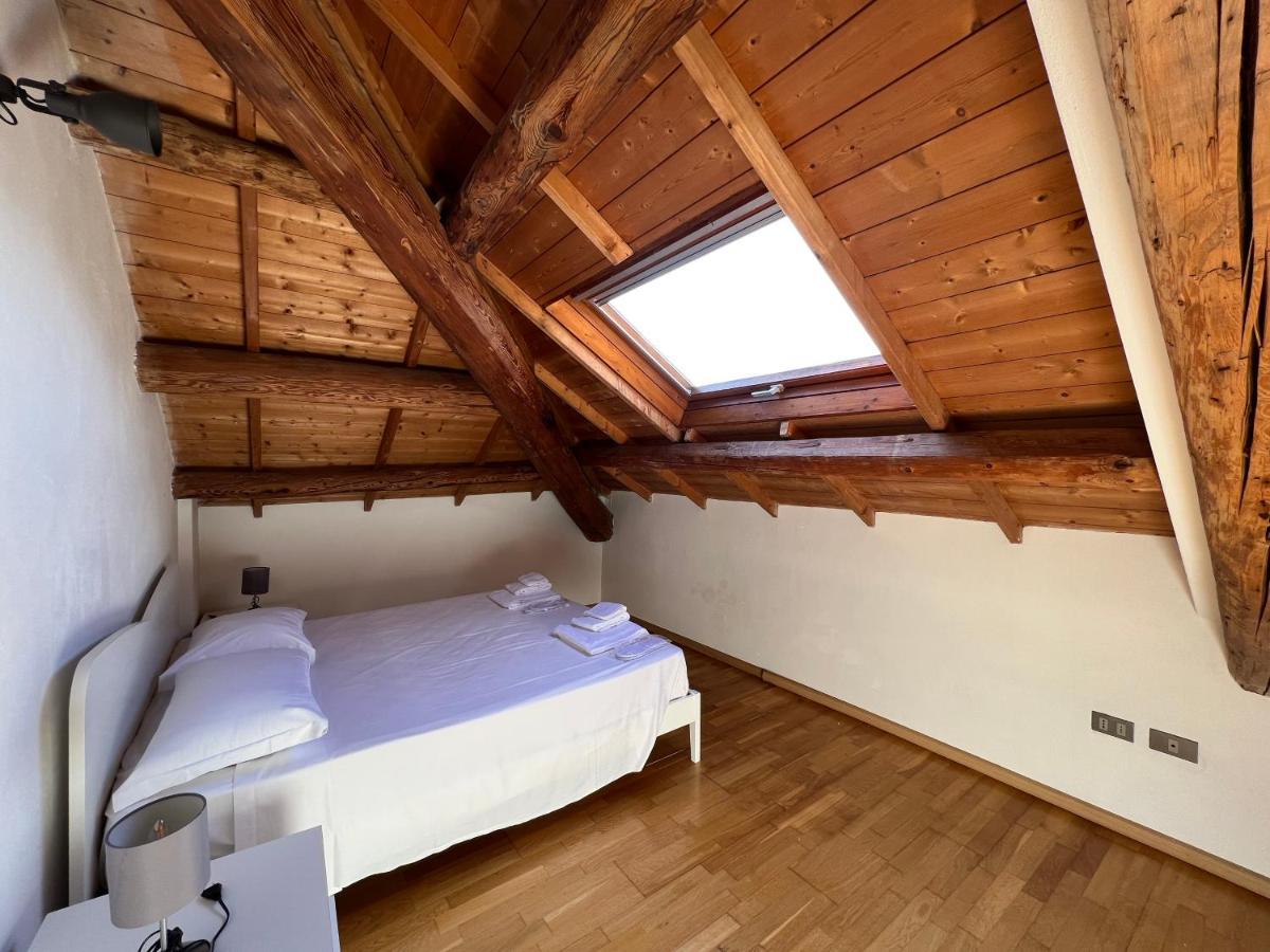 Visentin - Meraviglioso Attico In Legno Visome Bagian luar foto