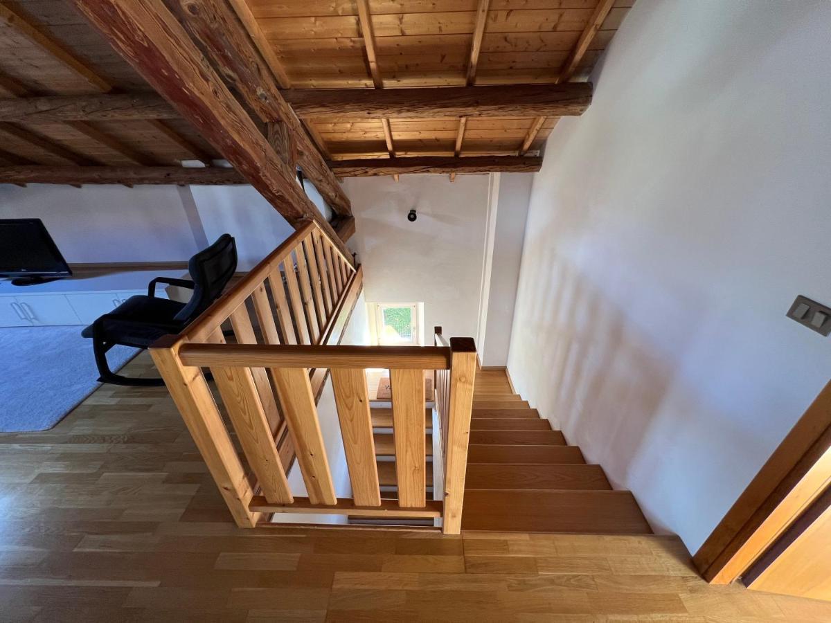 Visentin - Meraviglioso Attico In Legno Visome Bagian luar foto