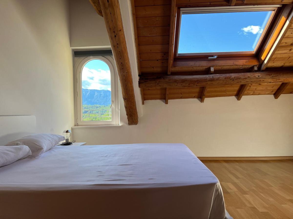 Visentin - Meraviglioso Attico In Legno Visome Bagian luar foto