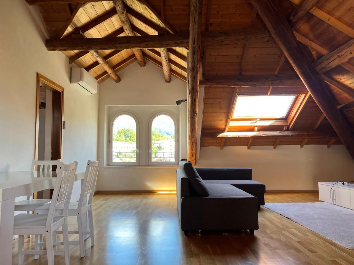 Visentin - Meraviglioso Attico In Legno Visome Bagian luar foto