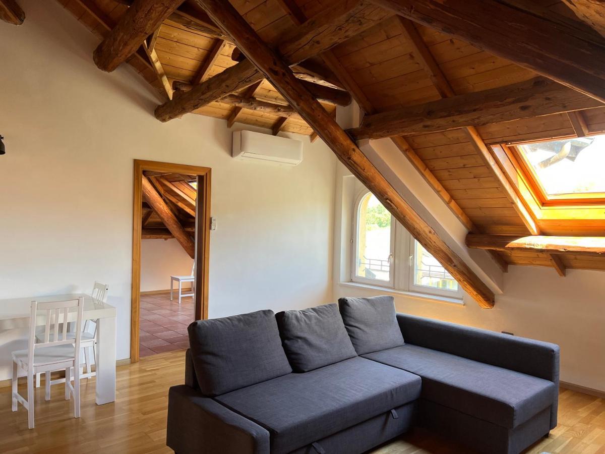 Visentin - Meraviglioso Attico In Legno Visome Bagian luar foto