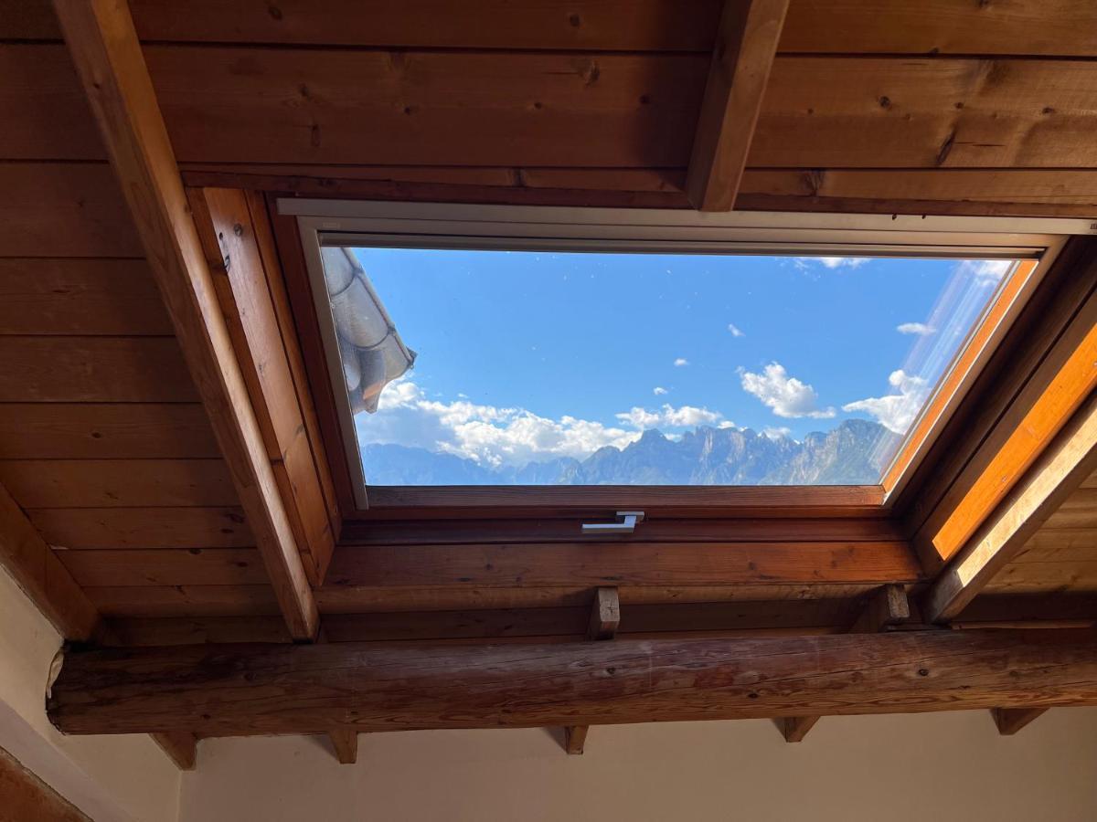 Visentin - Meraviglioso Attico In Legno Visome Bagian luar foto