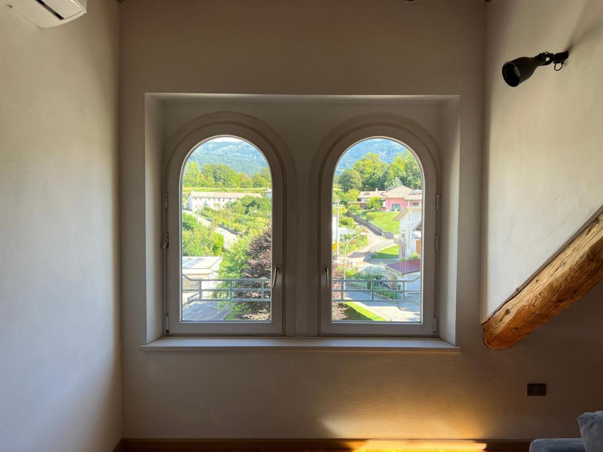 Visentin - Meraviglioso Attico In Legno Visome Bagian luar foto